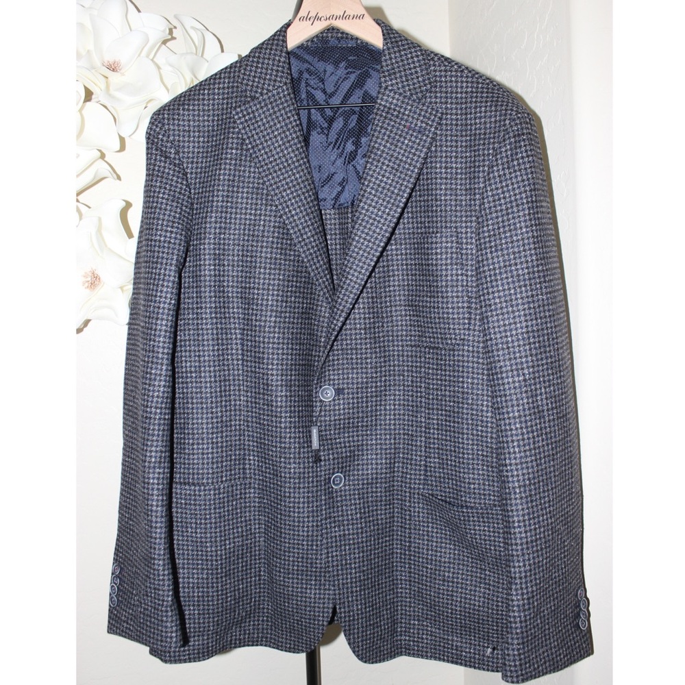 NWOT Bugatchi Blazer Gray - Blue